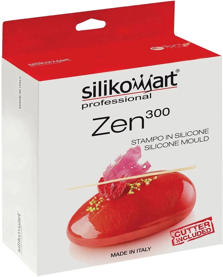 Silikomart - 4.8" x 3.5" x 1.7" Silicone Stampo Baking Mould - ZEN300