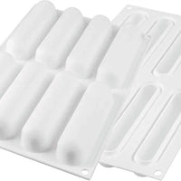Silikomart - 5.1" Classic and Timeless Fingers Shape Silicone Baking Mould - CURVE FINGERS75