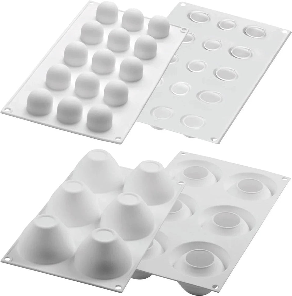 Silikomart - 5.1" Silicone Curve Flex Mould - CURVE FRAGRANCE 115