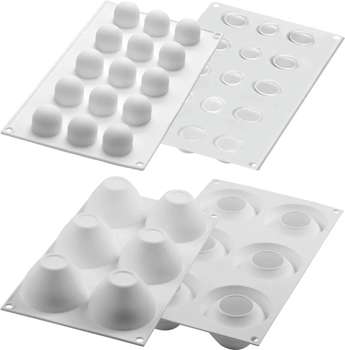 Silikomart - 5.1" Silicone Curve Flex Mould - CURVE FRAGRANCE 115