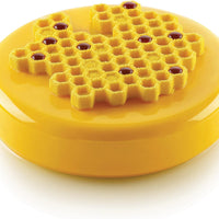 Silikomart - 5.5" Silicone Baking Mold Freezing Mould with 2 Honeycomb Cavities - MIEL 80