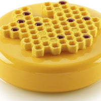 Silikomart - 5.5" Silicone Baking Mold Freezing Mould with 2 Honeycomb Cavities - MIEL 80