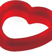 Silikomart - 5.5" x 5.3" x 1.9" Silicone Amore Baking Mould with Cutter - AMORE