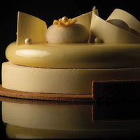 Silikomart - 5.9" x 4.7" 2 Compartment Round Silicone Baking Mold with 2 Rings - KIT TART RING 15