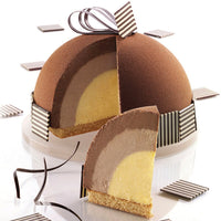 Silikomart - 6.2" x 3.1" Silicone Individual Baking Mold - ZUC160 1