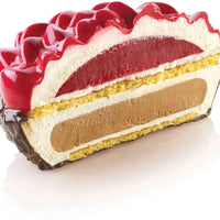 Silikomart - 6.2" x 3.1" Silicone Kit Fleur 1085 Baking Mould, Pack of 2 - KIT FLEUR 1085