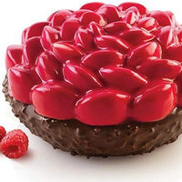 Silikomart - 6.2" x 3.1" Silicone Kit Fleur 1085 Baking Mould, Pack of 2 - KIT FLEUR 1085