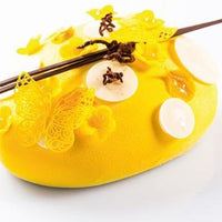 Silikomart - 7.1" x 5.6" x 2.6" Silicone Stampo Baking Mould With Cutter - ZEN1000