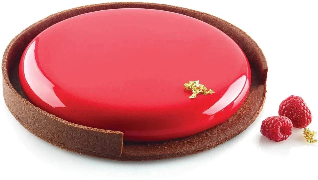 Silikomart - 7.4" x 6.2" Round Silicone Kit Tarte Ring - KIT TART RING 19