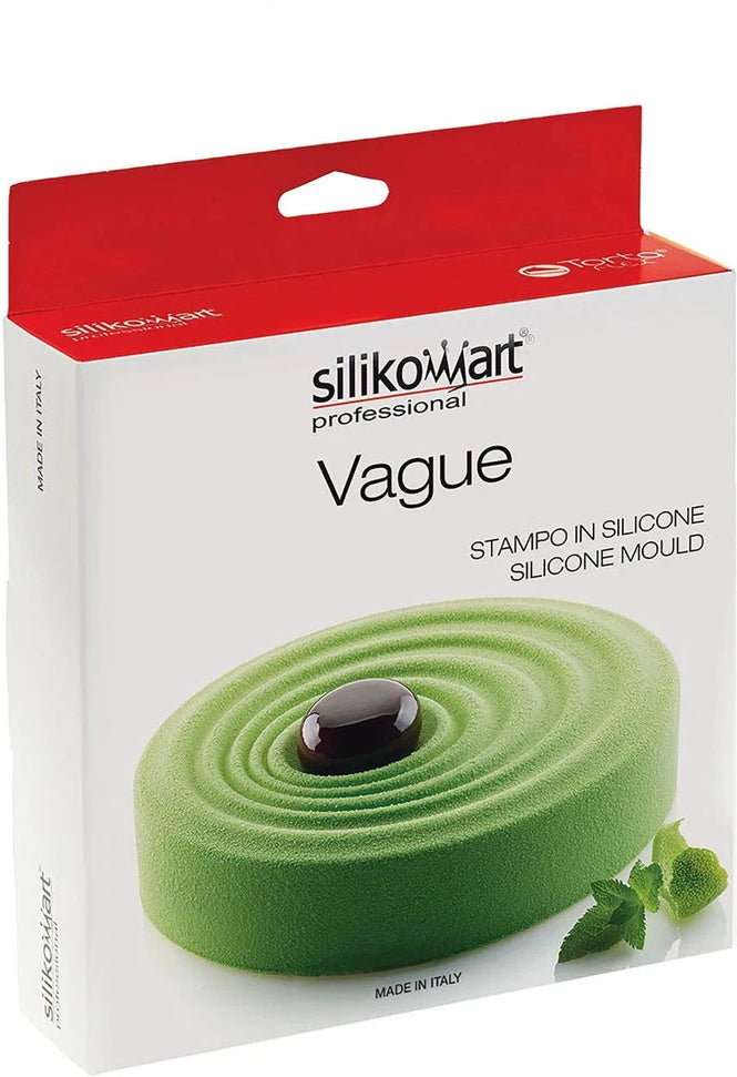 Silikomart - 7.8" x 1.7" Silicone Vague Baking Mold - VAGUE