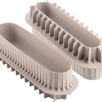 Silikomart - 8.6" x 3.5" x 1.9" Silicone Inserto Bûche Baking Mould - BUCHE INSERT