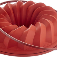 Silikomart - 9.4" x 2.3" Silicone Savarin Baking Mould - SFT224 - DISCONTINUED