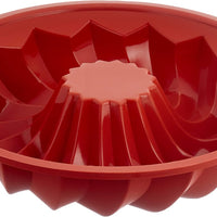 Silikomart - 9.4" x 2.3" Silicone Savarin Baking Mould - SFT224 - DISCONTINUED