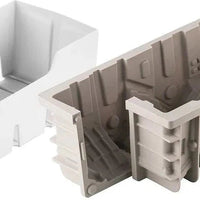 Silikomart - 9.4" x 3.9" x 3.2" Silicone Winter Village Baking Mold With Plastic Support - WINTER VILLAGE