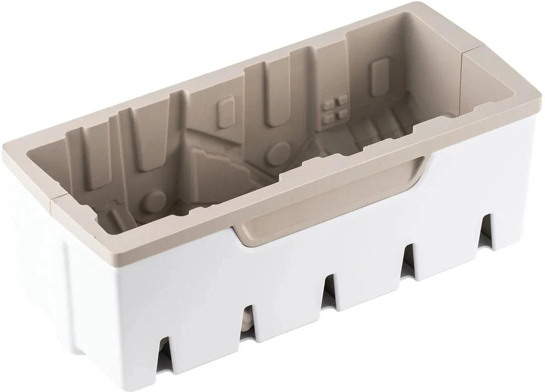 Silikomart - 9.4" x 3.9" x 3.2" Silicone Winter Village Baking Mold With Plastic Support - WINTER VILLAGE