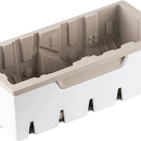 Silikomart - 9.4" x 3.9" x 3.2" Silicone Winter Village Baking Mold With Plastic Support - WINTER VILLAGE