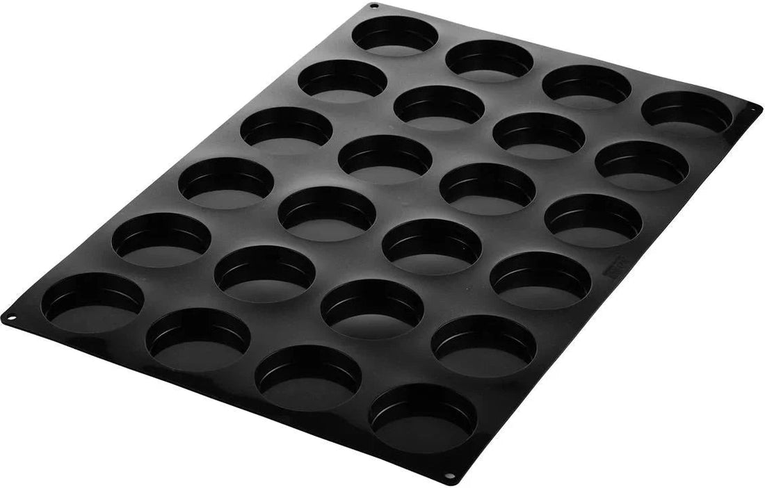 Silikomart - Disco Silicone Mold with 24 Cavities - SQ077