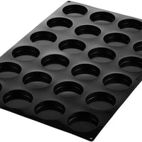 Silikomart - Disco Silicone Mold with 24 Cavities - SQ077