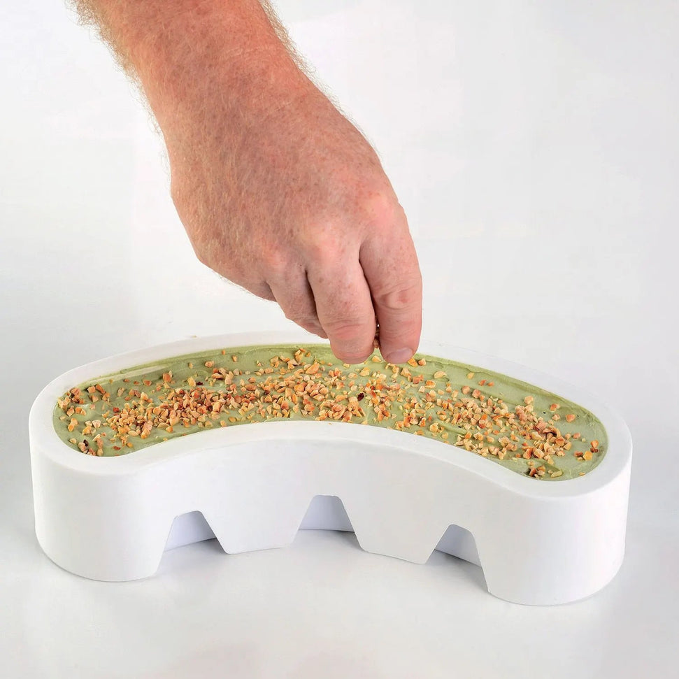 Silikomart - Individual 3-Piece Silicone Baking Mold Set with Plastic Support - STELLA DELCIRCO