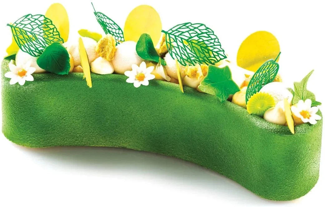 Silikomart - Individual 3-Piece Silicone Baking Mold Set with Plastic Support - STELLA DELCIRCO