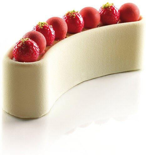 Silikomart - Individual 3-Piece Silicone Baking Mold Set with Plastic Support - STELLA DELCIRCO