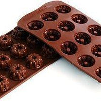 Silikomart - Silicone 15 Compartment Fantasia Chocolate Mold - SCG19 - DISCONTINUED