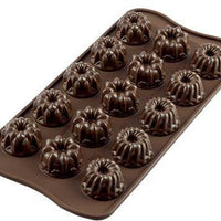 Silikomart - Silicone 15 Compartment Fantasia Chocolate Mold - SCG19 - DISCONTINUED