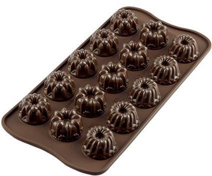 Silikomart - Silicone 15 Compartment Fantasia Chocolate Mold - SCG19 - DISCONTINUED
