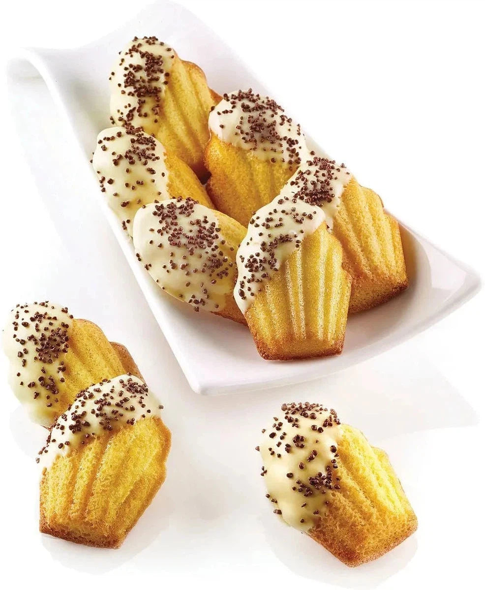 Silikomart - Silicone 15 Compartment Mini Madeleine Baking Mold - SF031