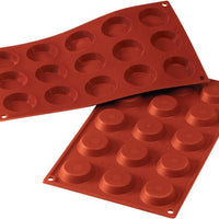 Silikomart - Silicone 15 Compartment Tartelettes Baking Mold - SF013