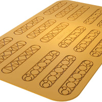 Silikomart - Silicone 18 Compartments Baking Mold - LAMPO