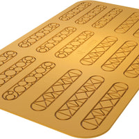 Silikomart - Silicone 18 Compartments Baking Mold - LAMPO