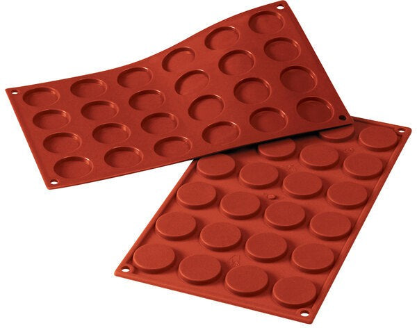 Silikomart - Silicone 24 Compartment Mini Florentines Baking Mold - SF030