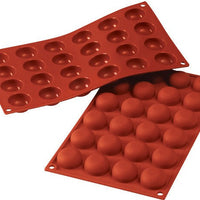 Silikomart - Silicone 24 Compartment Pomponnettes Baking Mold - SF009