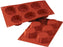 Silikomart - Silicone 6 Compartment Briochettes Baking Mold - SF035