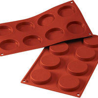 Silikomart - Silicone 8 Compartment Florentines Baking Mold - SF029
