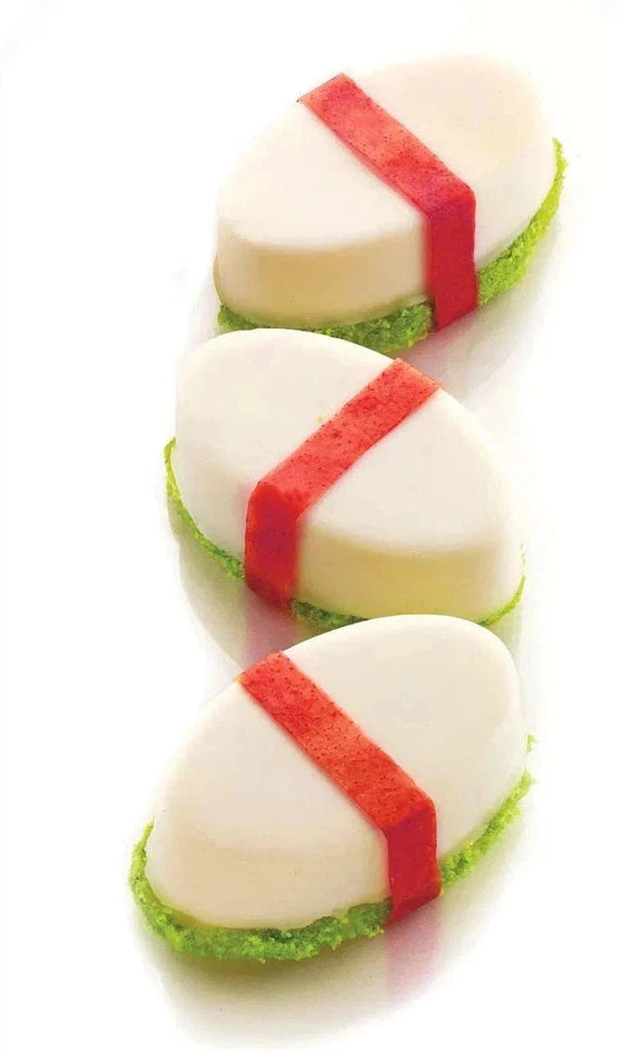 Silikomart - Silicone 9 Compartment Small Ovals Baking Mold - SF018