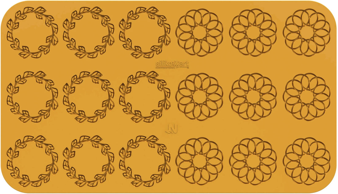 Silikomart - Silicone 9 Compartments Crown Baking Mold - CORONA