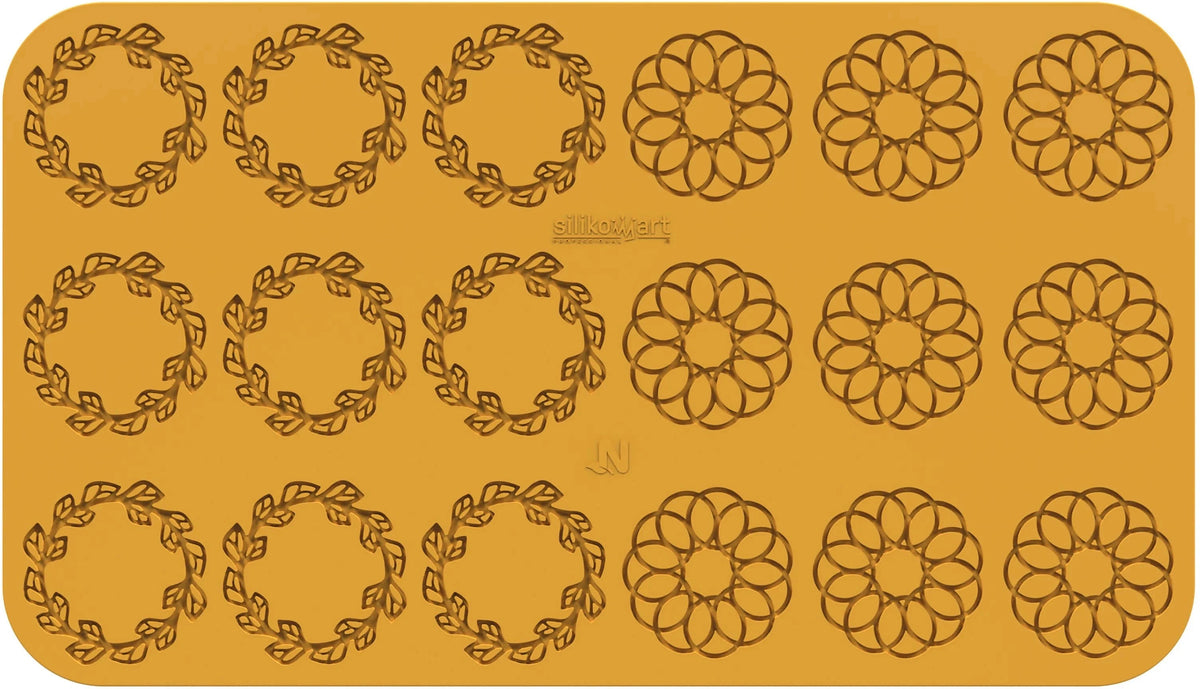 Silikomart - Silicone 9 Compartments Crown Baking Mold - CORONA