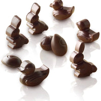 Silikomart - Silicone Brown 14 Compartment Easter Chocolate Mold - SCG05