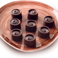 Silikomart - Silicone Brown 15 Compartment Vertigo Chocolate Mold (0.34 Oz Each) - SCG04
