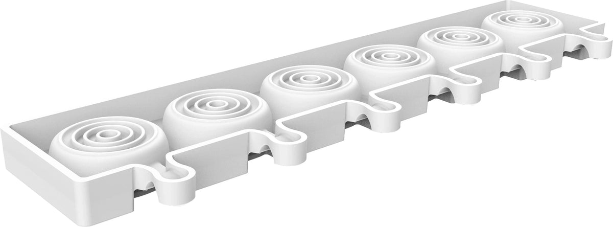 Silikomart - Sun Ice Cream Cake Pop Silicone Baking Moulds, 50 Sticks + 1 Tray (2.1" x 0.7"), Pack of 2 - GEL017M SUN