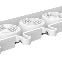 Silikomart - Sun Ice Cream Cake Pop Silicone Baking Moulds, 50 Sticks + 1 Tray (2.1" x 0.7"), Pack of 2 - GEL017M SUN