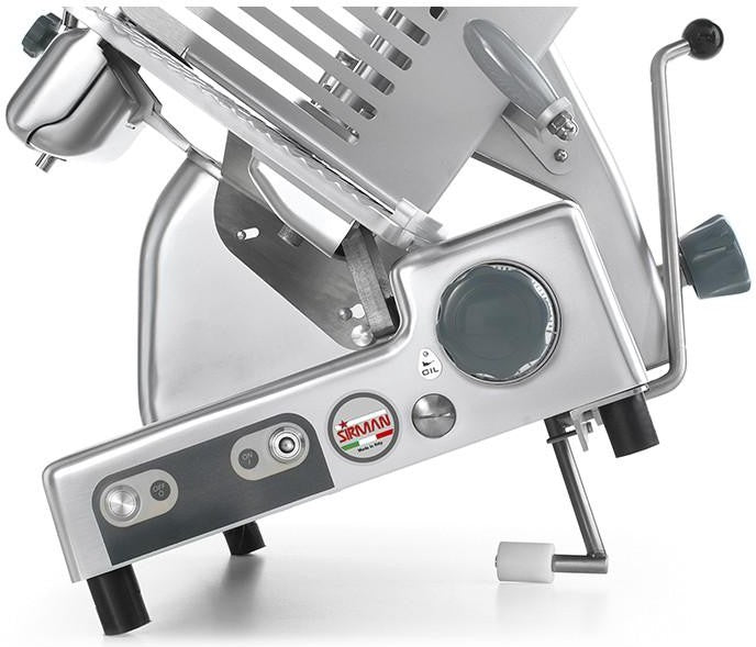 Sirman - 110V 14" Belt Driven Meat / Vegetable Slicer with Safety - RAFFAELLO 350P