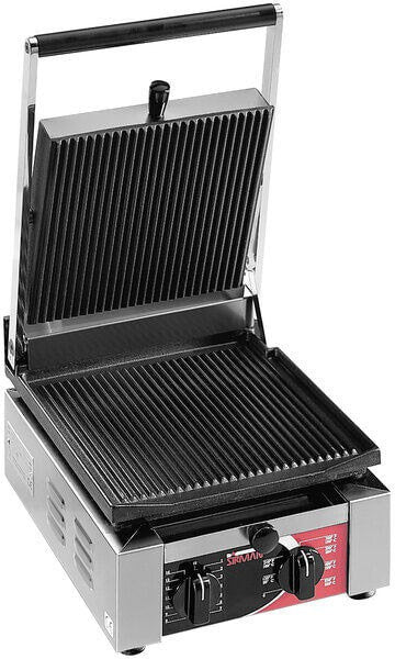 Sirman - Elio Series Small All Ribbed Panini Grill - ELIOR 110