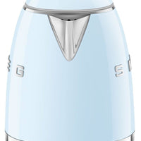Smeg - 0.8 L 50's Mini Style Kettle with 3D Logo Pastel Blue - KLF05PBUS