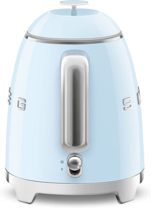 Smeg - 0.8 L 50's Mini Style Kettle with 3D Logo Pastel Blue - KLF05PBUS