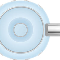Smeg - 0.8 L 50's Mini Style Kettle with 3D Logo Pastel Blue - KLF05PBUS