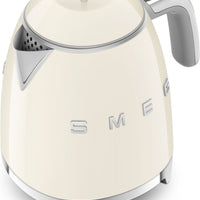 Smeg - 0.8 L 50's Style Mini Kettle with 3D Logo Cream - KLF05CRUS
