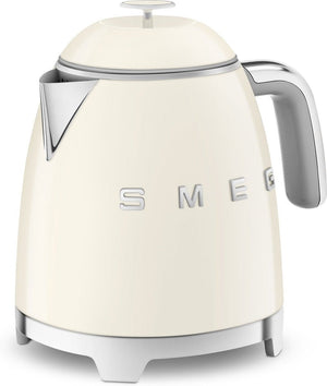 Smeg - 0.8 L 50's Style Mini Kettle with 3D Logo Cream - KLF05CRUS